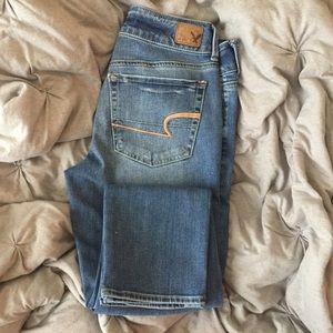 American Eagle Artist Crop Jeans